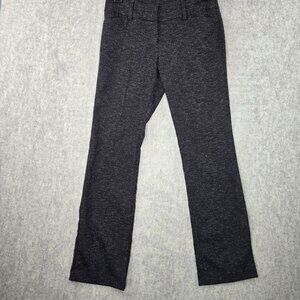 New York & Company Womens Gray Elastic Waist Pants Size 6